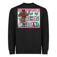 Black he is risen indeed tumbler Heavyweight Sweatshirt - Neo Western