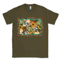 Army Green Fall pumpkin Classic Tee - Artiststas