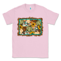Bubblegum Pink Fall pumpkin Classic Tee - Artiststas