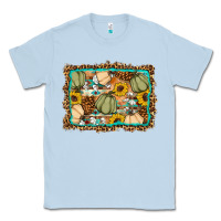 Dusty Blue Fall pumpkin Classic Tee - Artiststas