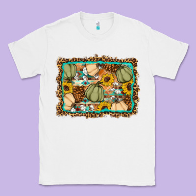 Fall Pumpkin Classic Tee Designed By Artiststas