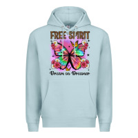 Blue Mist free spirit dream on dreamer Premium Hoodie - Artiststas