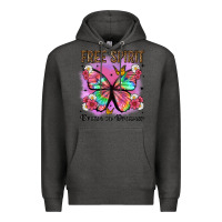 Charcoal Heather free spirit dream on dreamer Premium Hoodie - Artiststas