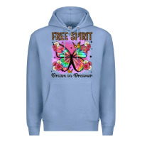 Colony Blue free spirit dream on dreamer Premium Hoodie - Artiststas