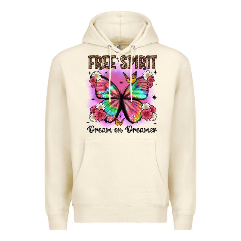 Free Spirit Dream On Dreamer Premium Hoodie by Artiststas | Teevron