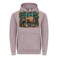 Vintage Zinc stay wild aztec bison Vintage Hoodie - RanaPortraitStore