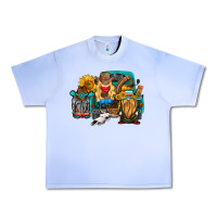 Grape Ice western Truck with gnomes Urban Heavy Tee - HRA Design Shop