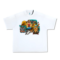 White western Truck with gnomes Urban Heavy Tee - HRA Design Shop