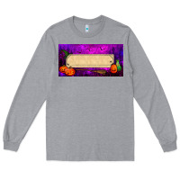 Heather Grey halloween witch custom license plate Long Sleeve Tee - BundleAndBundleShop