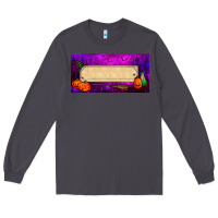 Smoke halloween witch custom license plate Long Sleeve Tee - BundleAndBundleShop