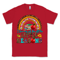Red i love my job for all the little reasons Classic Tee - AdoDesignShop