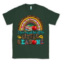 Sports Green i love my job for all the little reasons Classic Tee - AdoDesignShop