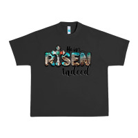 Pigment Black he is risen indeed Urban Heavy Tee - BarkalooDesign