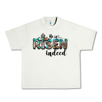 Pistachio he is risen indeed Urban Heavy Tee - BarkalooDesign