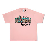 Salmon he is risen indeed Urban Heavy Tee - BarkalooDesign