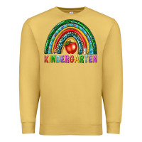 Antique Gold rainbow kindergarten Premium Sweatshirt - NancyCooperArtShop