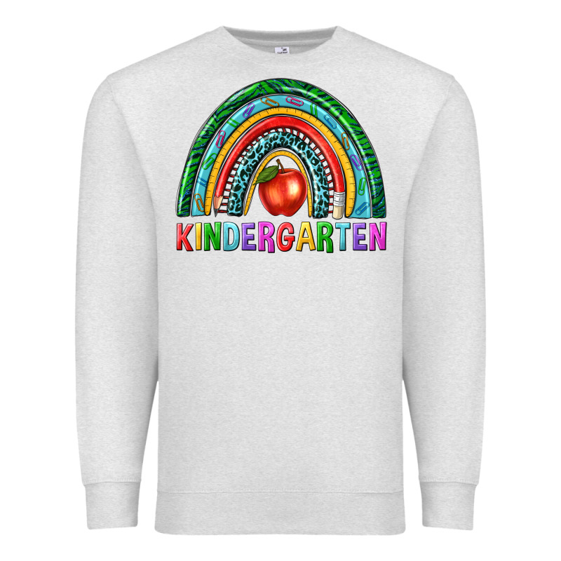 Rainbow Kindergarten Premium Sweatshirt by NancyCooperArtShop | Teevron
