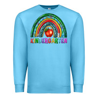 Ocean Blue rainbow kindergarten Premium Sweatshirt - NancyCooperArtShop
