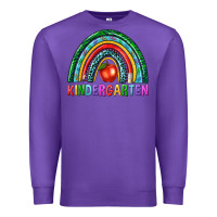 Purple rainbow kindergarten Premium Sweatshirt - NancyCooperArtShop