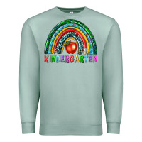 Seafoam rainbow kindergarten Premium Sweatshirt - NancyCooperArtShop