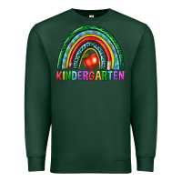 Sports Green rainbow kindergarten Premium Sweatshirt - NancyCooperArtShop