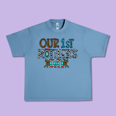Our 1 St Mother's Day Urban Heavy Tee Designed By Cowhidedigitalart