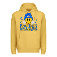 Antique Gold down right amazing Premium Hoodie - Artiststas