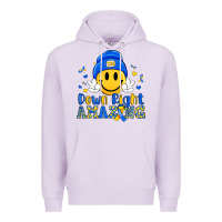 Lilac down right amazing Premium Hoodie - Artiststas