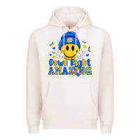 Pale Pink down right amazing Premium Hoodie - Artiststas