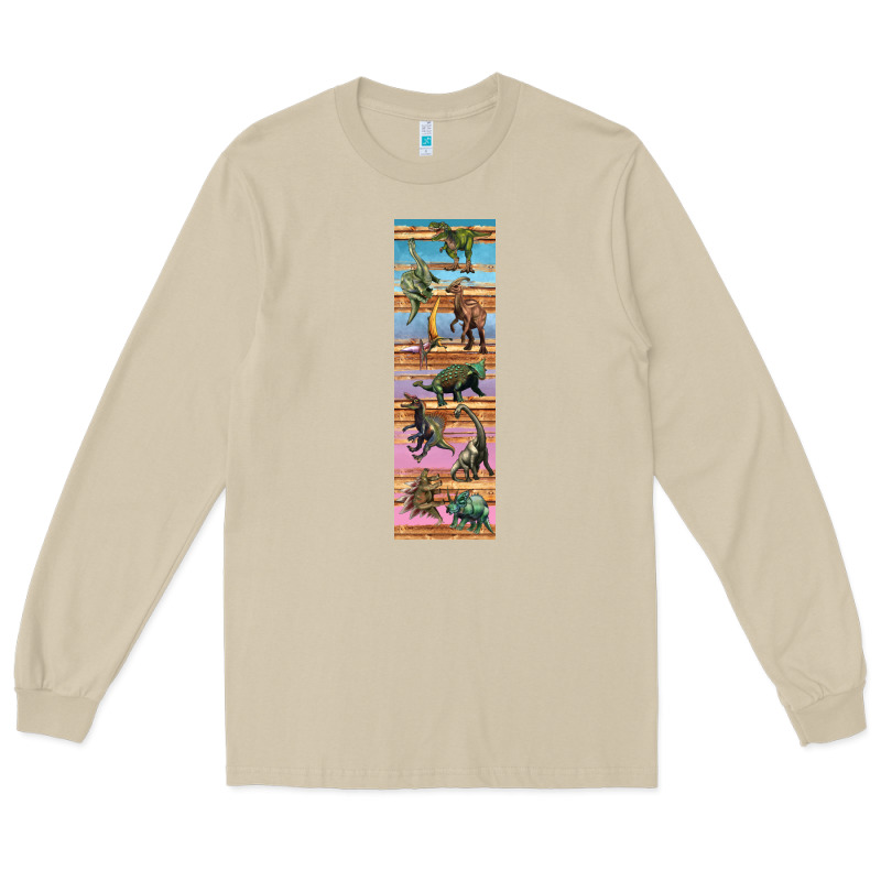 Dinosaurs Pen Wrap Long Sleeve Tee by Artiststas | Teevron