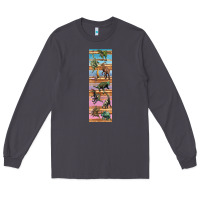 Smoke dinosaurs pen wrap Long Sleeve Tee - Artiststas