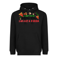 Black i cant make everyone happy i an not a pizza Heavyweight Hoodie - MaliasSmallBusiness