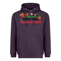 Plum i cant make everyone happy i an not a pizza Heavyweight Hoodie - MaliasSmallBusiness