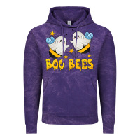 Cloud Purple Boo Bees Vintage Hoodie - texasbilliewilder