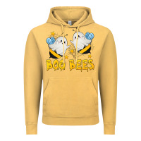 Vintage Mustard Boo Bees Vintage Hoodie - texasbilliewilder