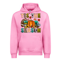 Fuchsia Pink Tis' the season Urban Hoodie - texasbilliewilder