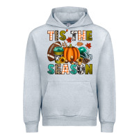 Heather Grey Tis' the season Urban Hoodie - texasbilliewilder