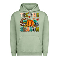 Pigment Oil Green Tis' the season Urban Hoodie - texasbilliewilder