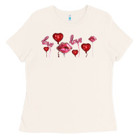 Bone love and  love balloons Ladies Tee - AdoDesignShop
