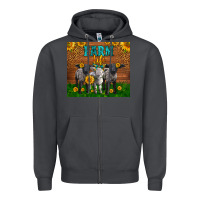 Smoke Western Baby Sheeps Farm Life Garden Zipper Hoodie - LillyAllenDesigns