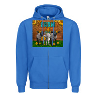 True Royal Western Baby Sheeps Farm Life Garden Zipper Hoodie - LillyAllenDesigns
