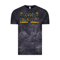 Cloud Black school counselor Vintage Tee - CowhideDigitalArt