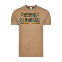 Vintage Coffee school counselor Vintage Tee - CowhideDigitalArt