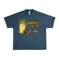 Midnight Navy sweet summer time pineapple Urban Heavy Tee - RacoonDesign