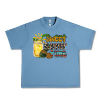 Pebble Blue sweet summer time pineapple Urban Heavy Tee - RacoonDesign