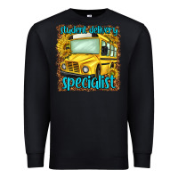 Black student delivery specialist Premium Sweatshirt - NancyCooperArtShop