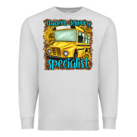 Dove Grey student delivery specialist Premium Sweatshirt - NancyCooperArtShop