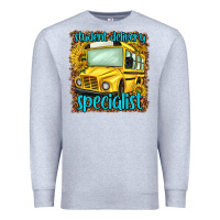 Heather Grey student delivery specialist Premium Sweatshirt - NancyCooperArtShop