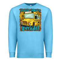 Ocean Blue student delivery specialist Premium Sweatshirt - NancyCooperArtShop