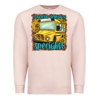 Pale Pink student delivery specialist Premium Sweatshirt - NancyCooperArtShop